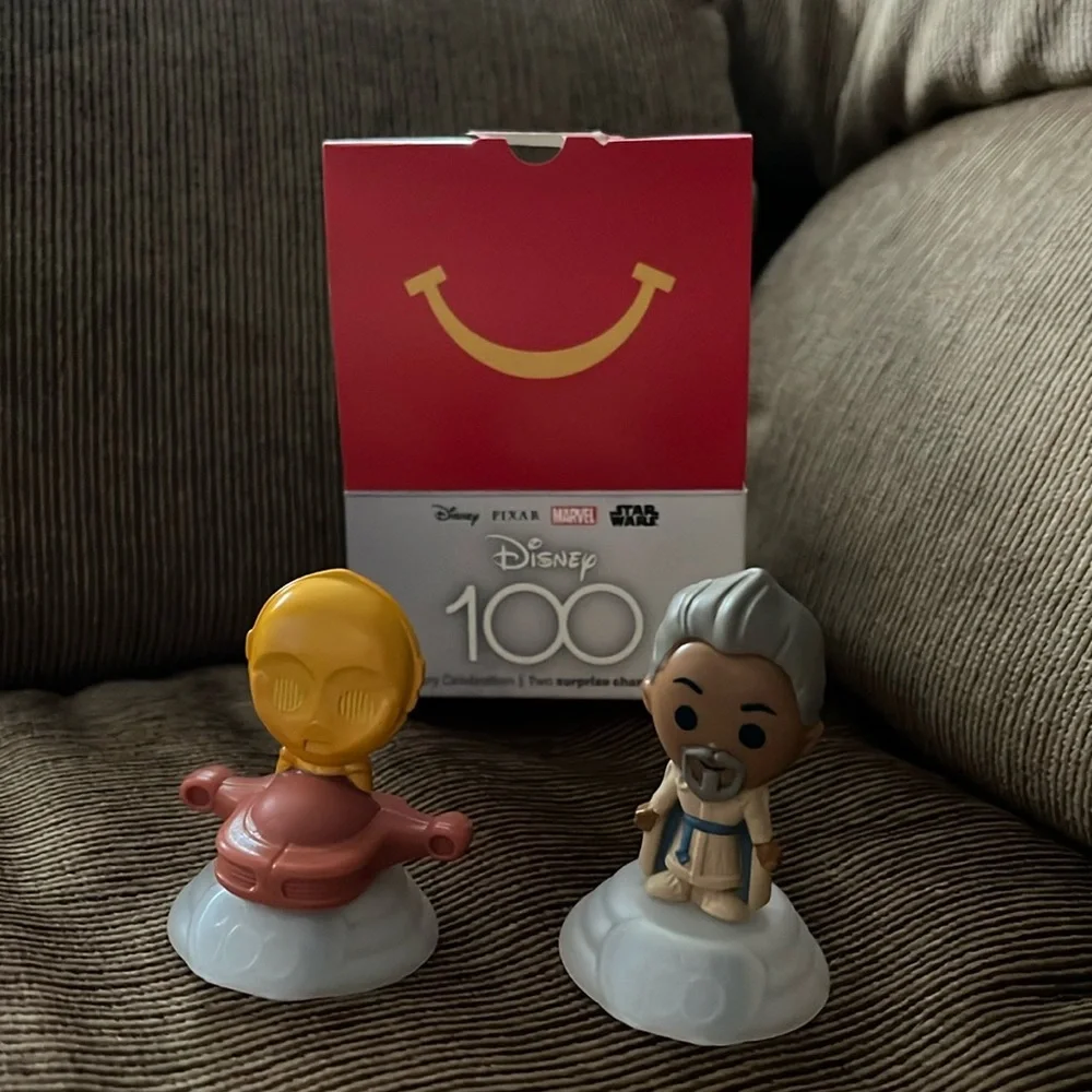 Disney 100 Years of Wonder McDonald’s Happy Meal Toy box 28 C-3PO Wish
